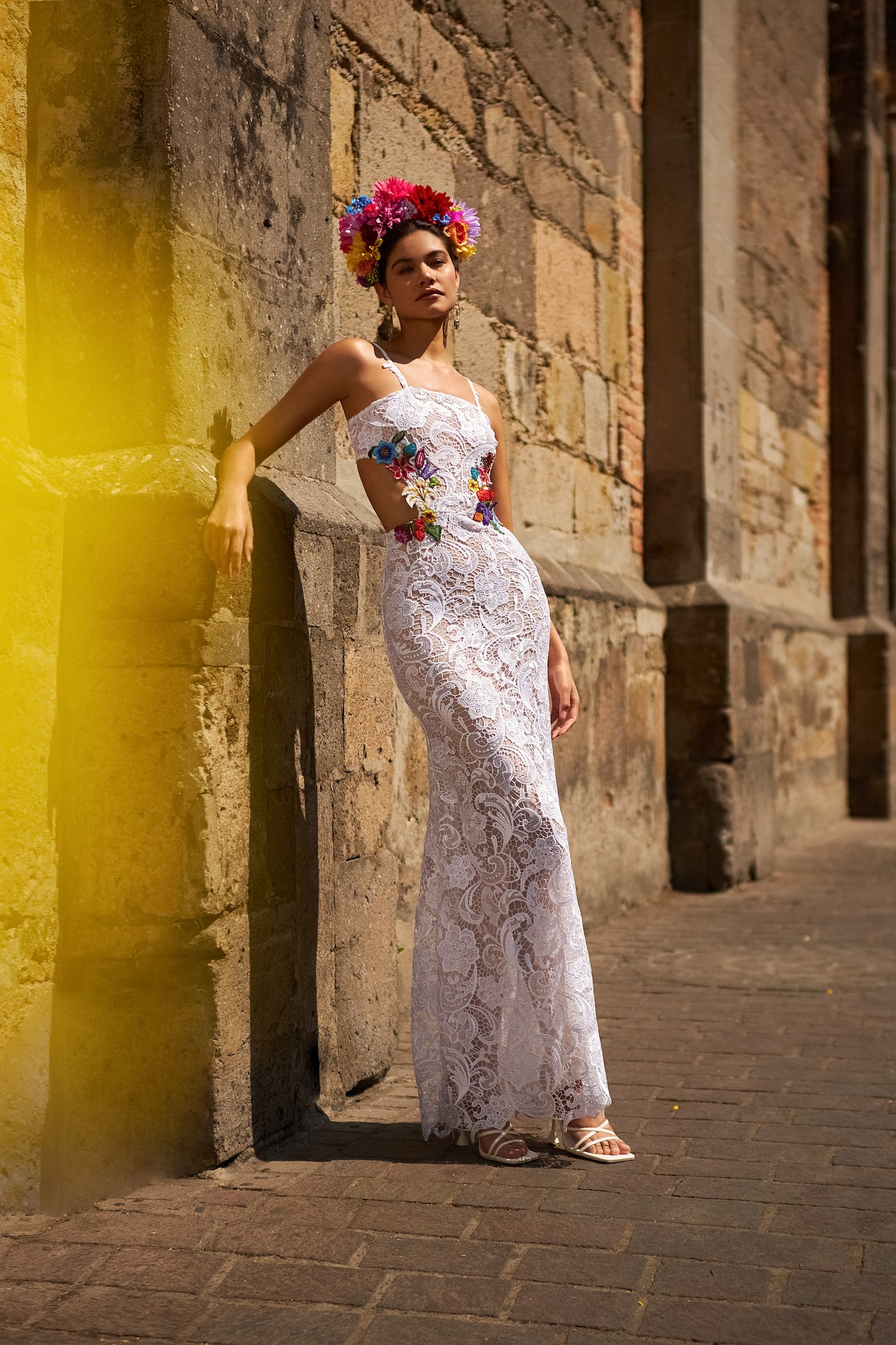 mexican style wedding dress